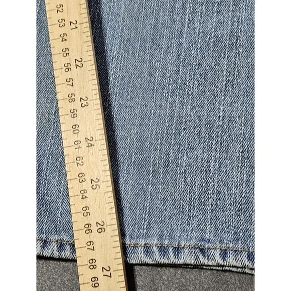 Vintage Arizona Jeans Mens 48 X 29 Light Blue Denim Jeans Relaxed 100% Cotton - Picture 7 of 9